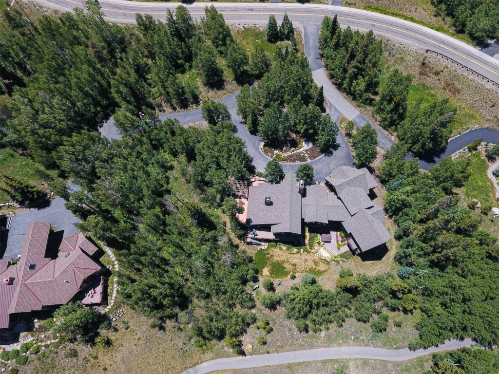1680 Golden Eagle Road Silverthorne, CO 80498 - Photo 38 of 40 an aerial view of a house with outdoor space and street view