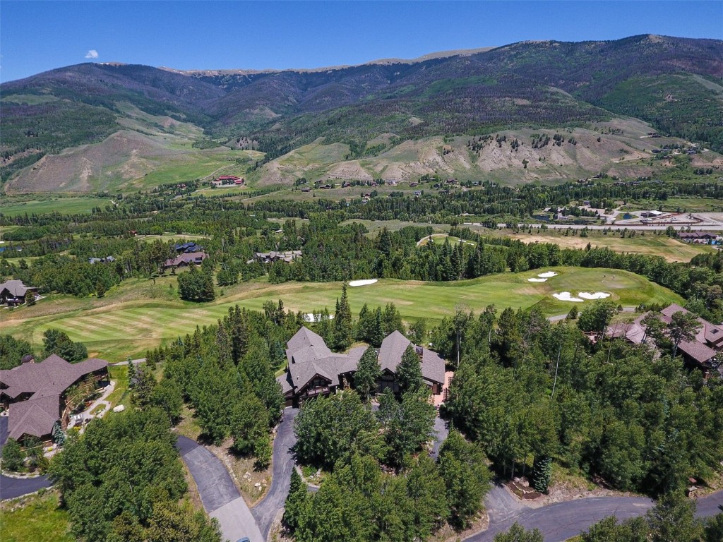 1680 Golden Eagle Road Silverthorne, CO 80498 - Photo 39 of 40 an aerial view of a house with garden view