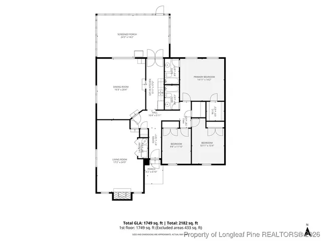 $265,000 | 3718 Floyd Drive, Hope Mills, NC 28348