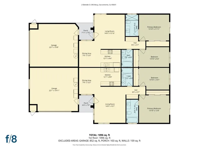 $848,000 | 2 Ebbtide Court, Sacramento, CA 95831