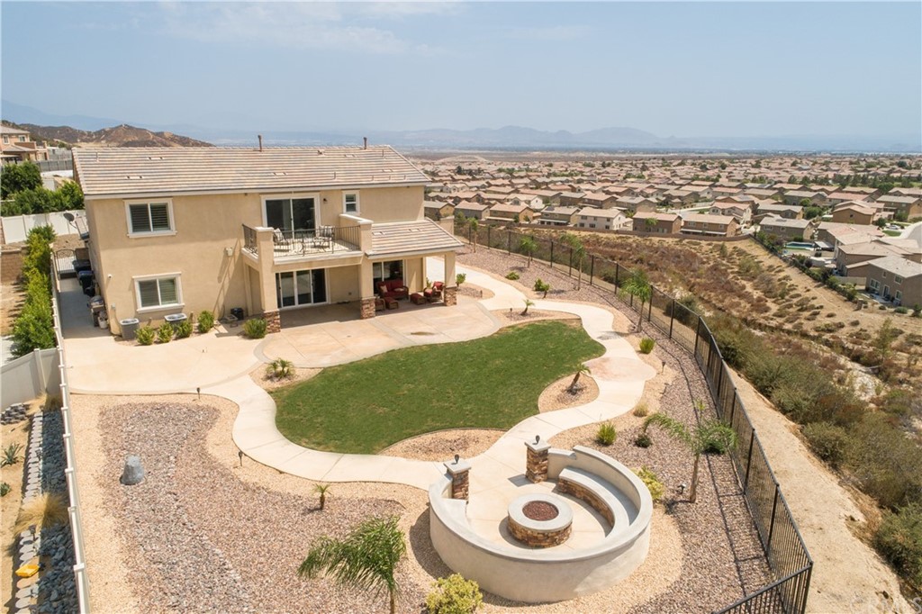 17841 Grapevine Lane San Bernardino, CA 92407 - Photo 49 of 53 an aerial view of a house with outdoor space