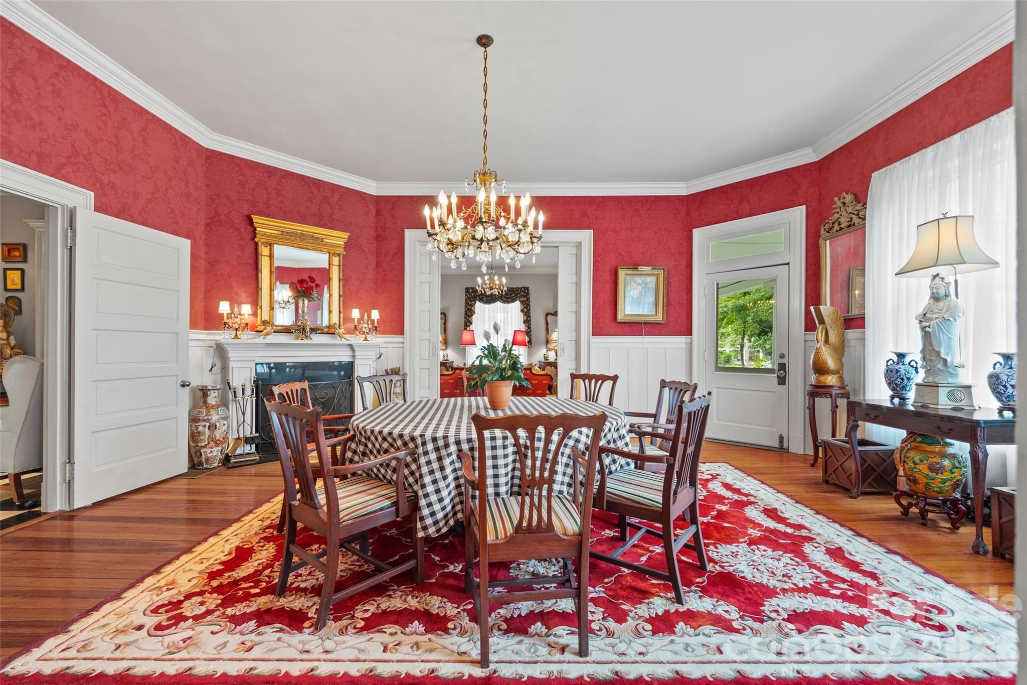 530 East Rutledge Avenue Gaffney, SC 29340 - Photo 14 of 47 a view of a dining room with furniture window and wooden floor