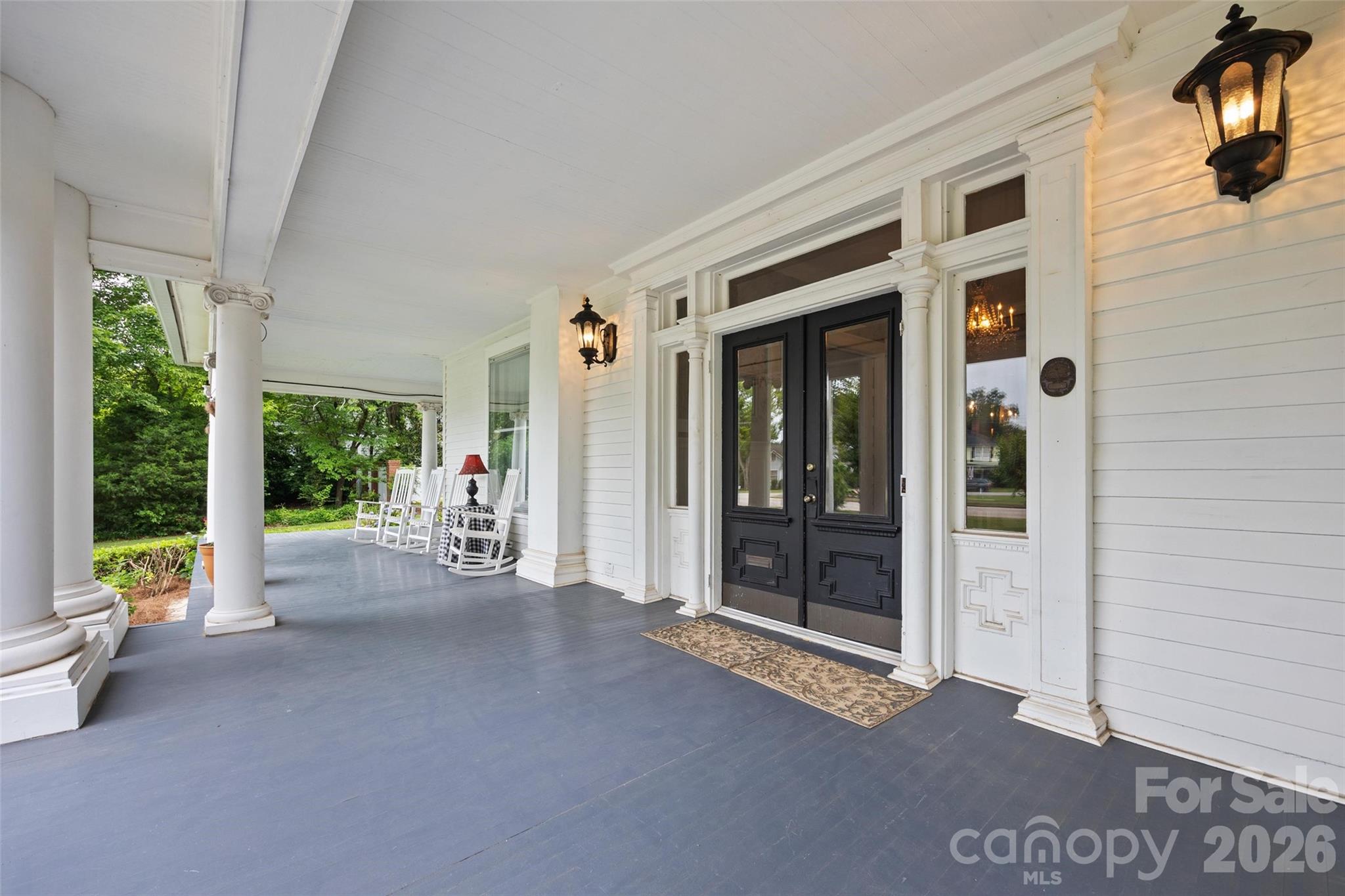 530 East Rutledge Avenue Gaffney, SC 29340 - Photo 4 of 47 a view of an entryway with wooden floor and garden