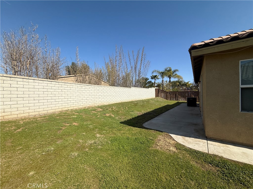3518 Ranch Street Perris, CA 92571 - Photo 49 of 66 a view of a backyard of the house