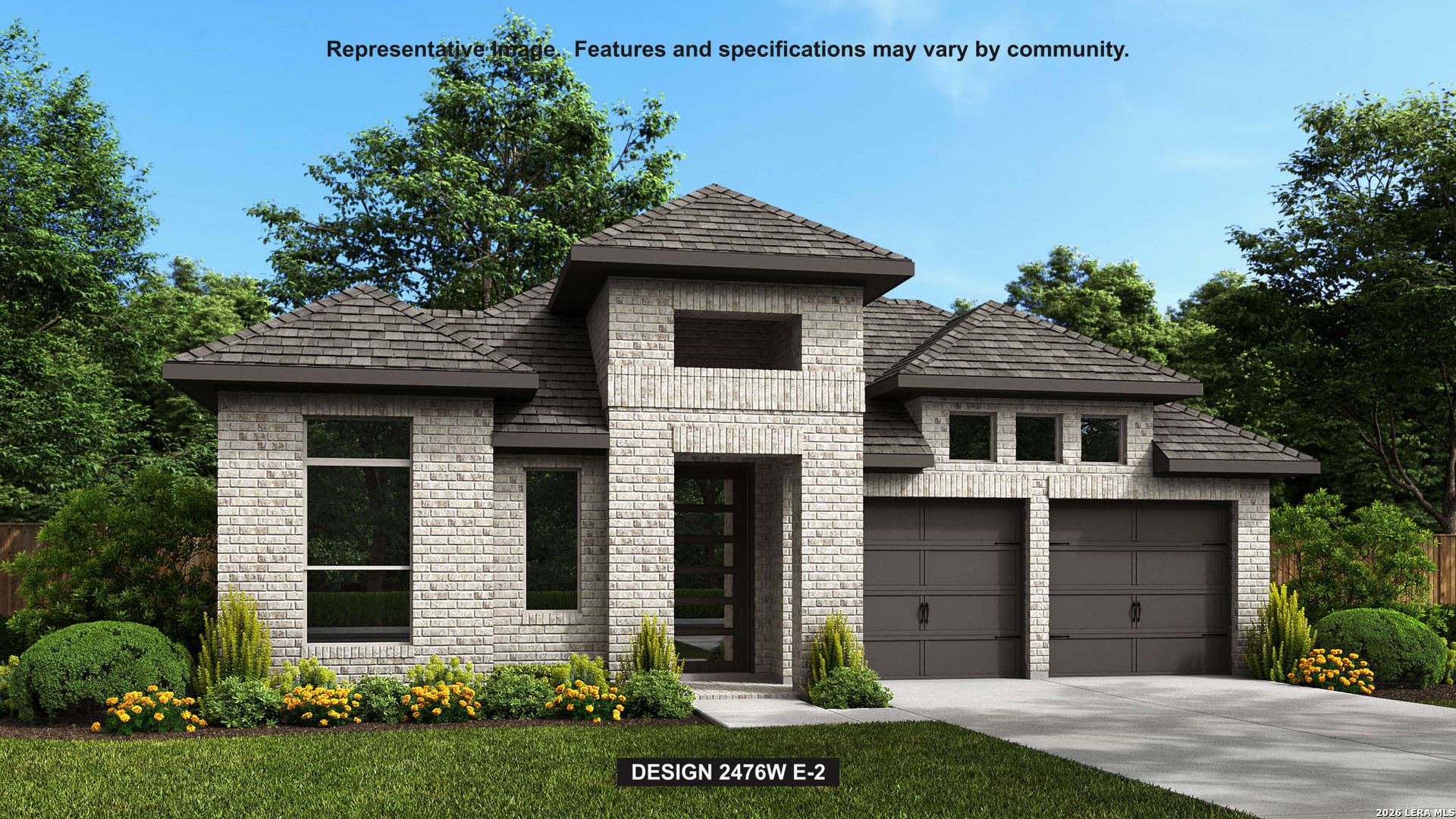 2933 Hops Cone Seguin, TX 78155 - Photo 1 of 3 a front view of a house with a garden