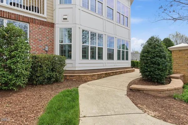 a front view of a house having yard