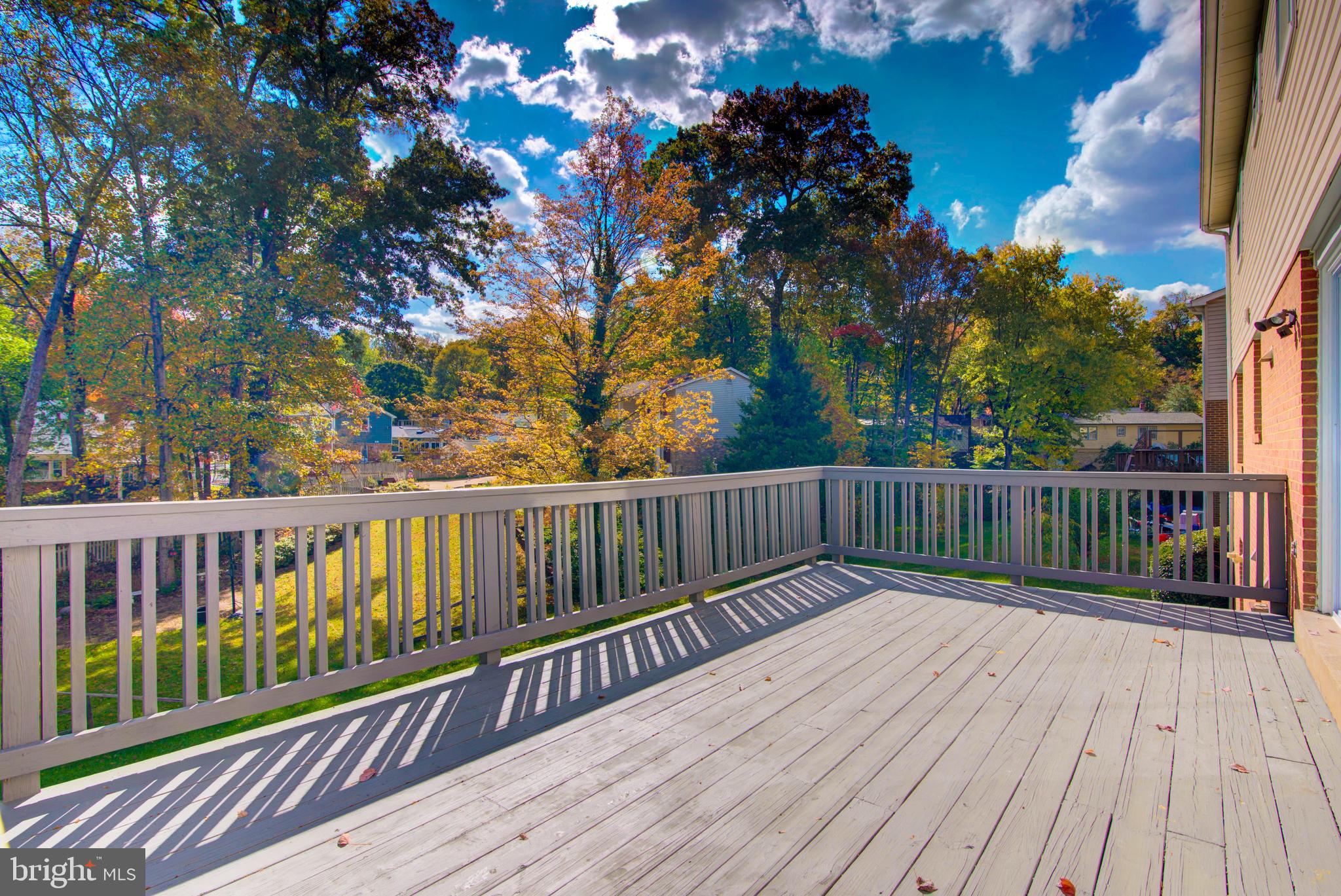 7411 Reservation Drive Springfield, VA 22153 - Photo 25 of 30 a view of wooden deck