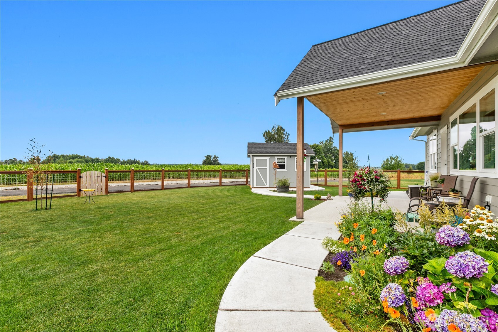 2068 Bowfin Way Lynden, WA 98264 - Photo 26 of 35 a view of a house with a yard