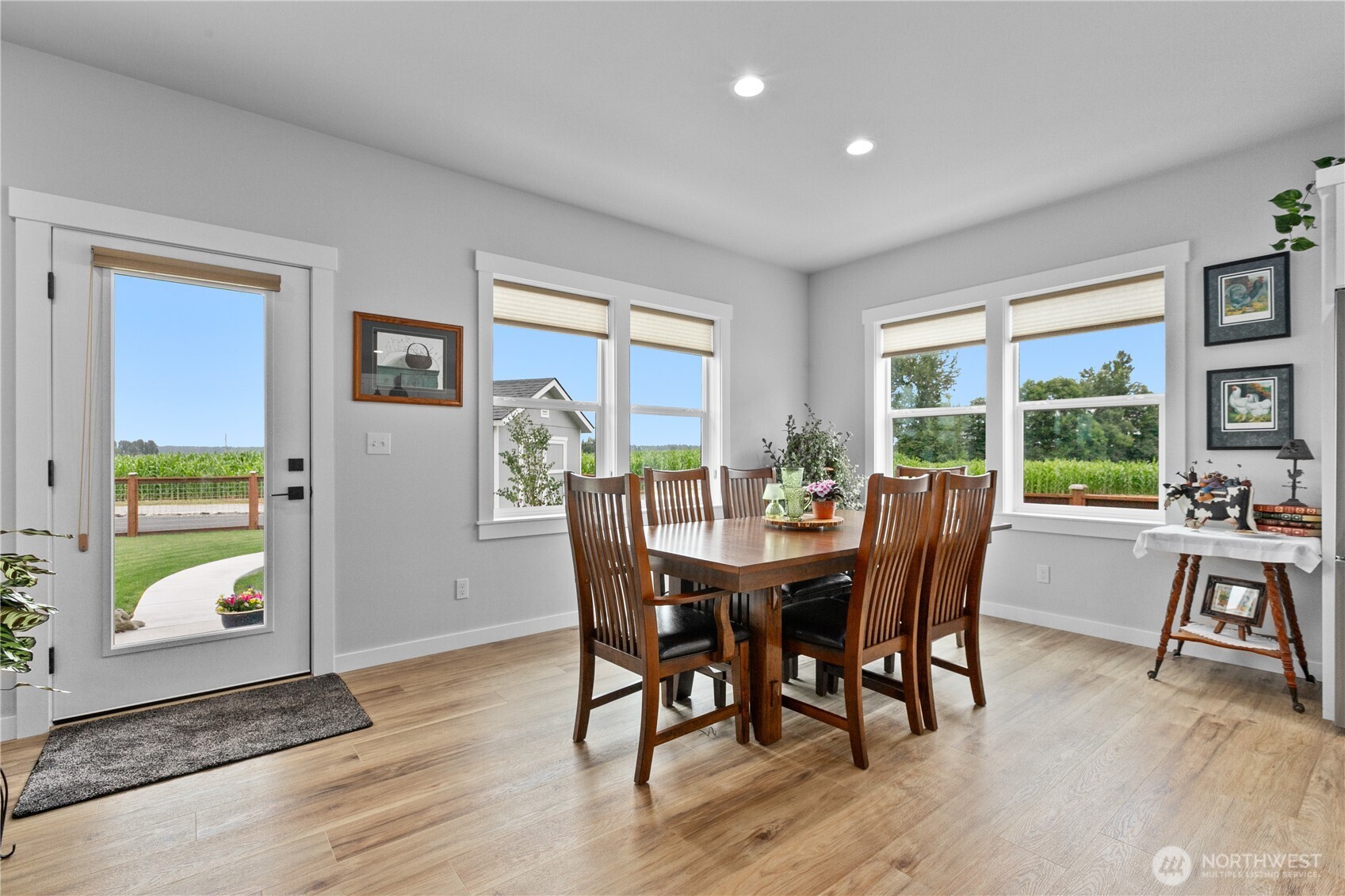 2068 Bowfin Way Lynden, WA 98264 - Photo 8 of 35 a view of a dining room with furniture window and outside view