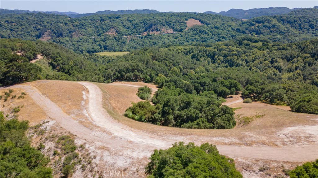 0 York Mountain Road Templeton, CA 93465 - Photo 13 of 41 an aerial view of a house with a yard and trees
