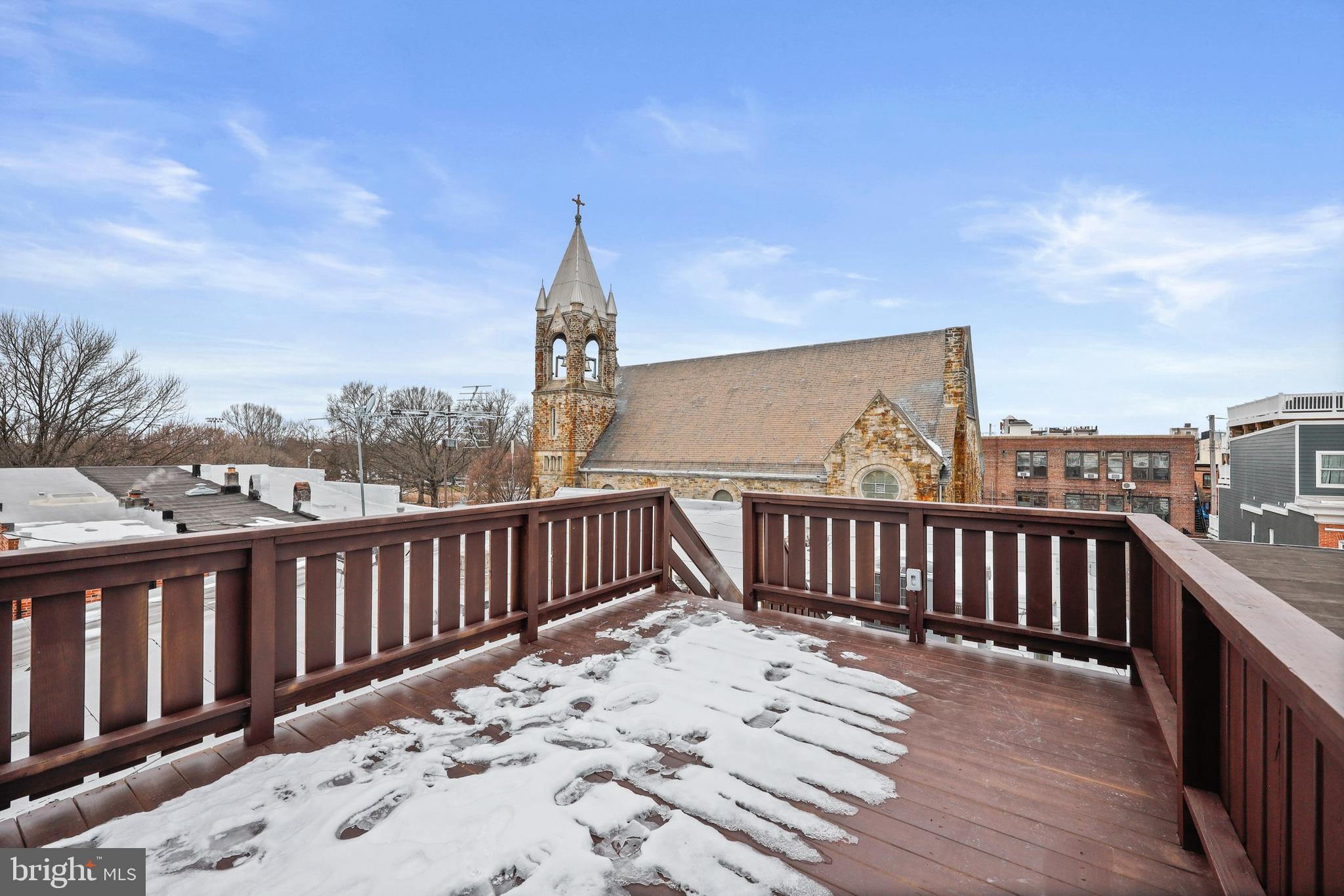 1465 Towson Street Baltimore, MD 21230 - Photo 27 of 39 a view of wooden deck