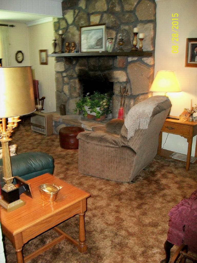 5418 Hutton Ridge Road Maryville, TN 37801 - Photo 9 of 29 Den with wood burning fireplace