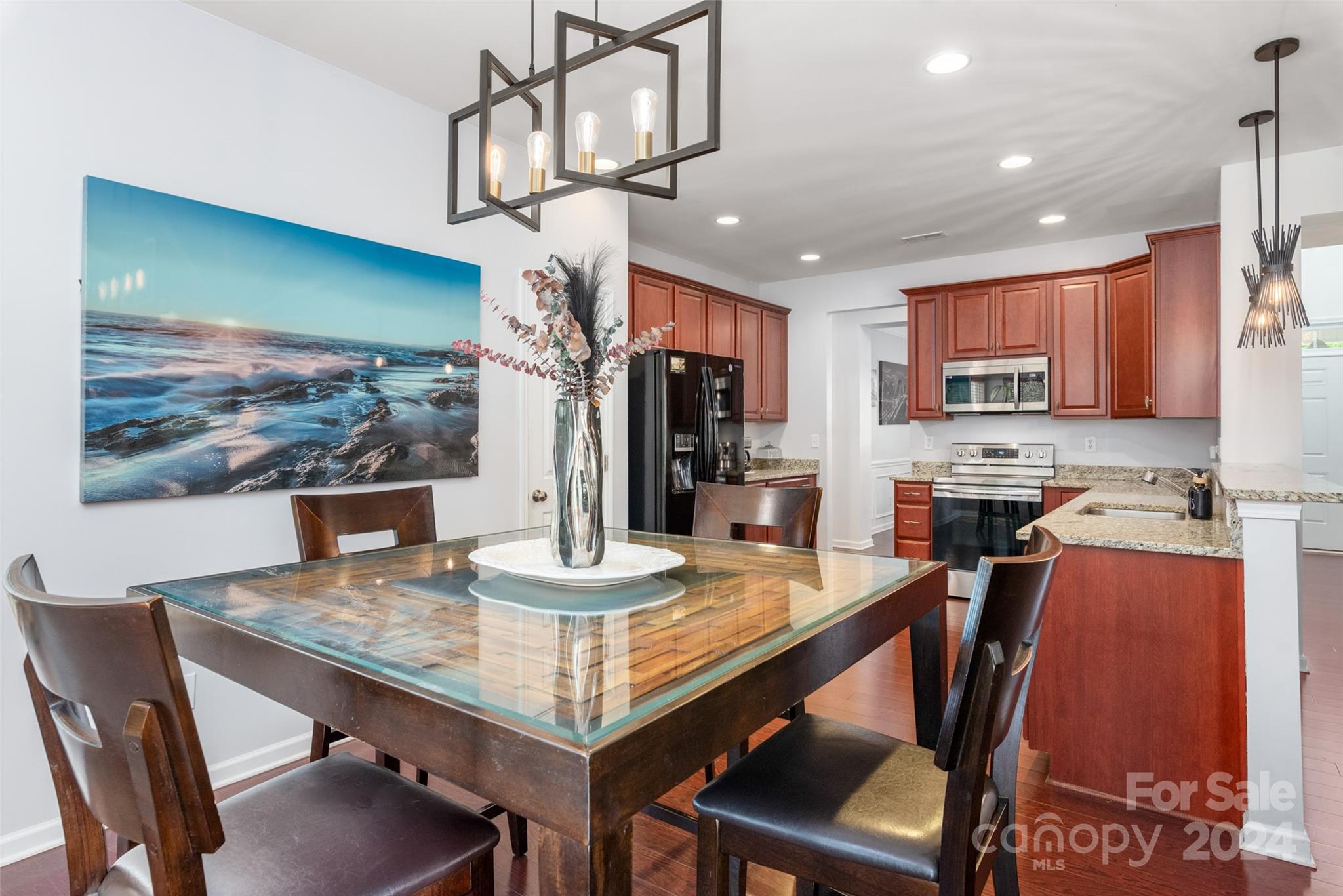 6013 Fox Cub Indian Land, SC 29707 - Photo 14 of 30 a view of a dining room with furniture