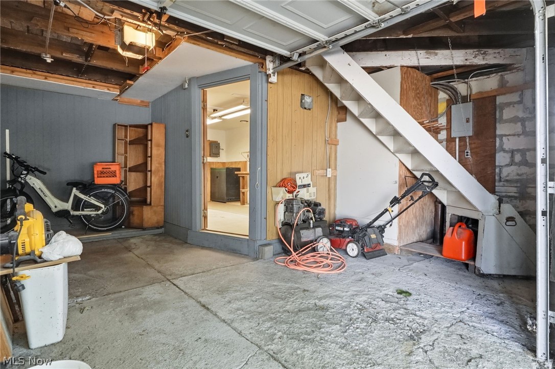 7001 State Road Parma, OH 44134 - Photo 4 of 50 incredible garage with half bath, workshop and storage loft!