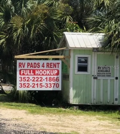 a view of outdoor space with a garden