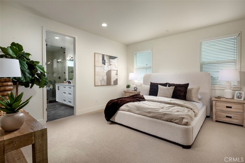 18016 Roch Court Fountain Valley, CA 92708 - Photo 12 of 22 model home interior- primary bedroom