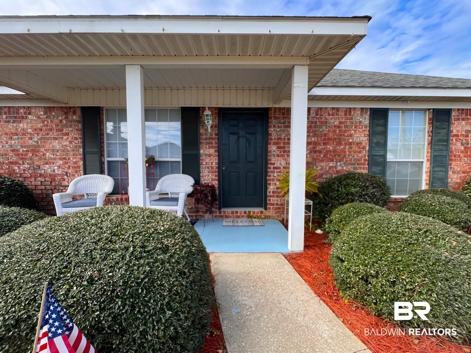 16690 Plum Court Loxley, AL 36551 - Photo 2 of 30 Doorway to property featuring covered porch