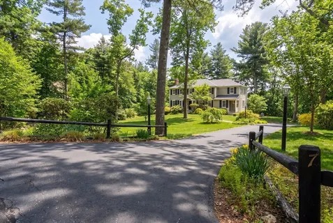 a view of a house with a park