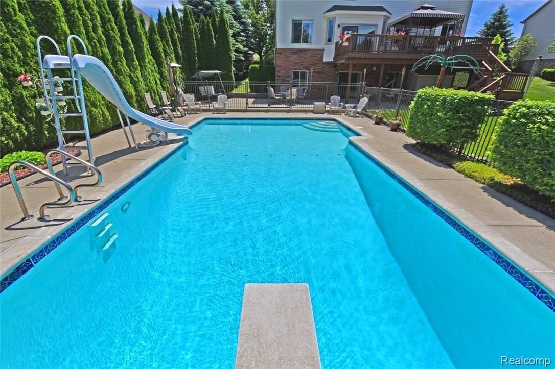 3881 Kossuth Road Lake Orion, MI 48360 - Photo 9 of 47 Take Dip in Your Own Inground Pool