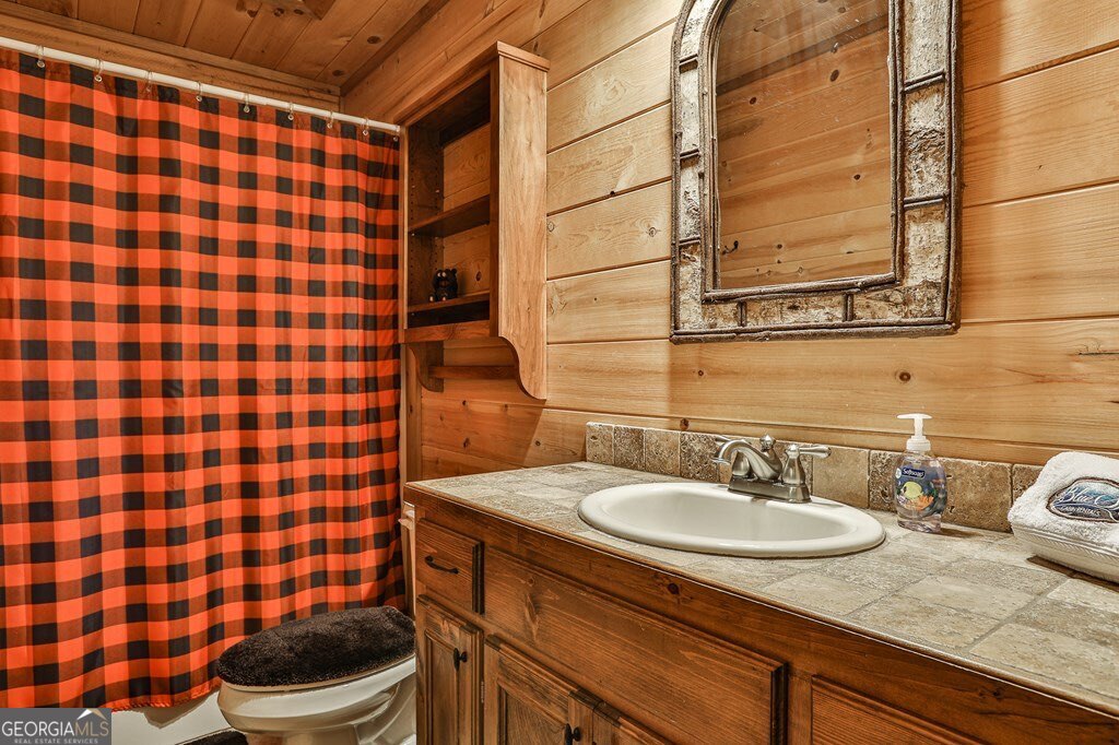 175 Cochise Road, Unit 19 Cherry Log, GA 30522 - Photo 31 of 89 a bathroom with a sink and a mirror