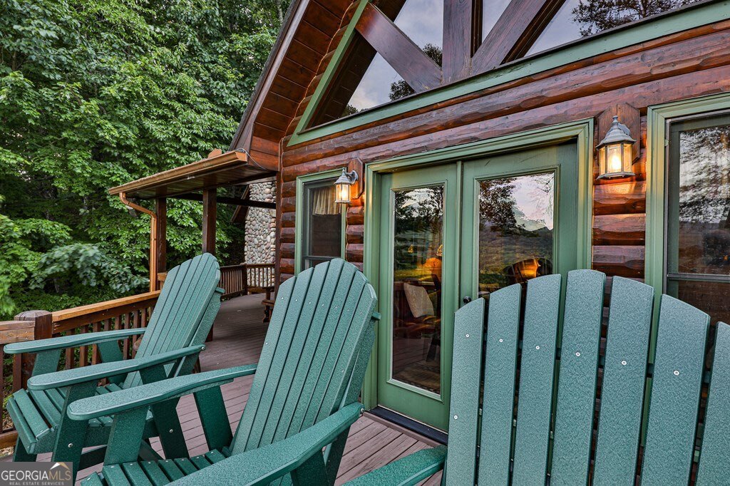 175 Cochise Road, Unit 19 Cherry Log, GA 30522 - Photo 43 of 89 a view of balcony with furniture and deck