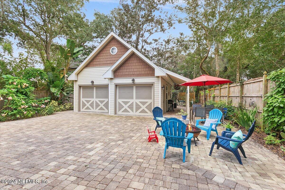 21E Casanova Road St. Augustine, FL 32080 - Photo 23 of 29 a view of a house with a patio