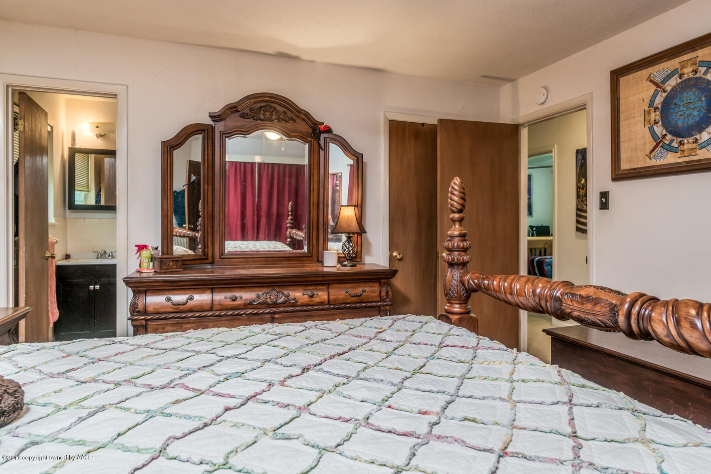 4807 Gary Lane Amarillo, TX 79110 - Photo 13 of 20 Master Bedroom View 2