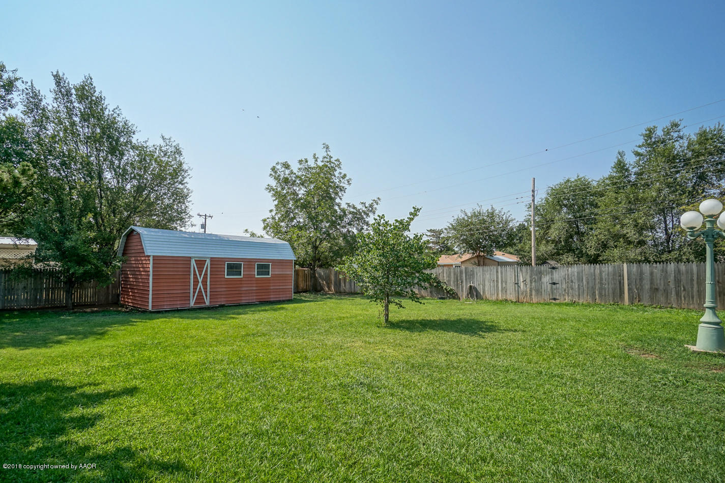 4807 Gary Lane Amarillo, TX 79110 - Photo 17 of 20 BackYard