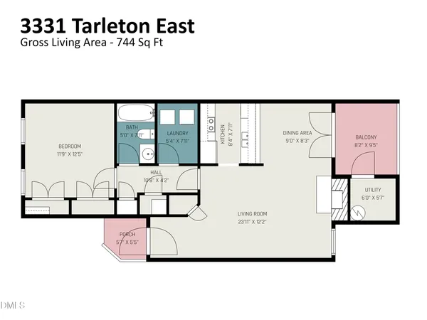 $185,000 | 3331 Tarleton East, Unit 8, Durham, NC 27713