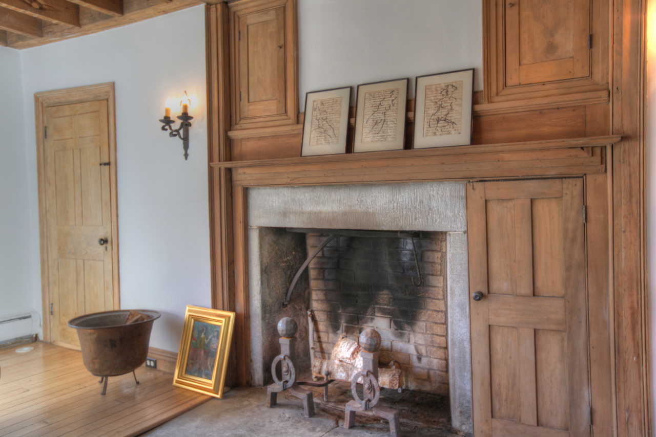 171 Main Road Monterey, MA 01230 - Photo 17 of 42 a living room with furniture and a fireplace