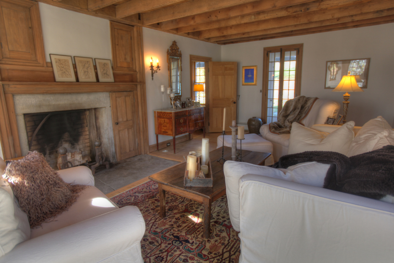 171 Main Road Monterey, MA 01230 - Photo 18 of 42 a living room with furniture and a fireplace