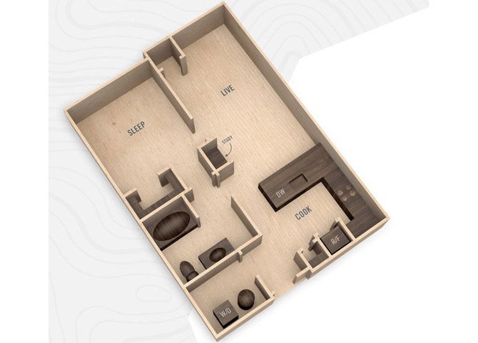 700 East Algonquin Road, Unit 2409 Schaumburg, IL 60173 - Photo 9 of 22 a view of a floor plan