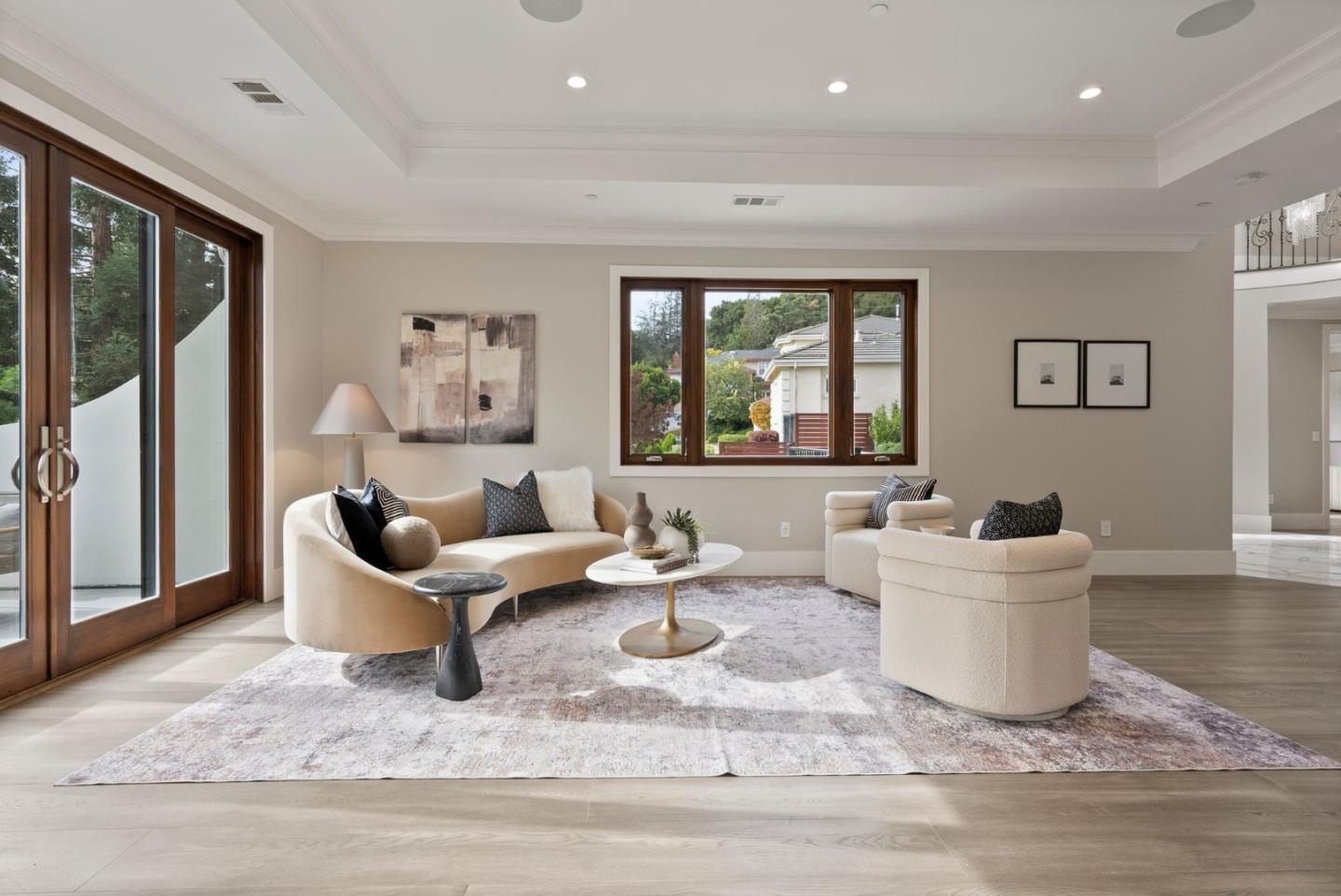 10885 Miramonte Road Cupertino, CA 95014 - Photo 4 of 100 a living room with furniture and a large window