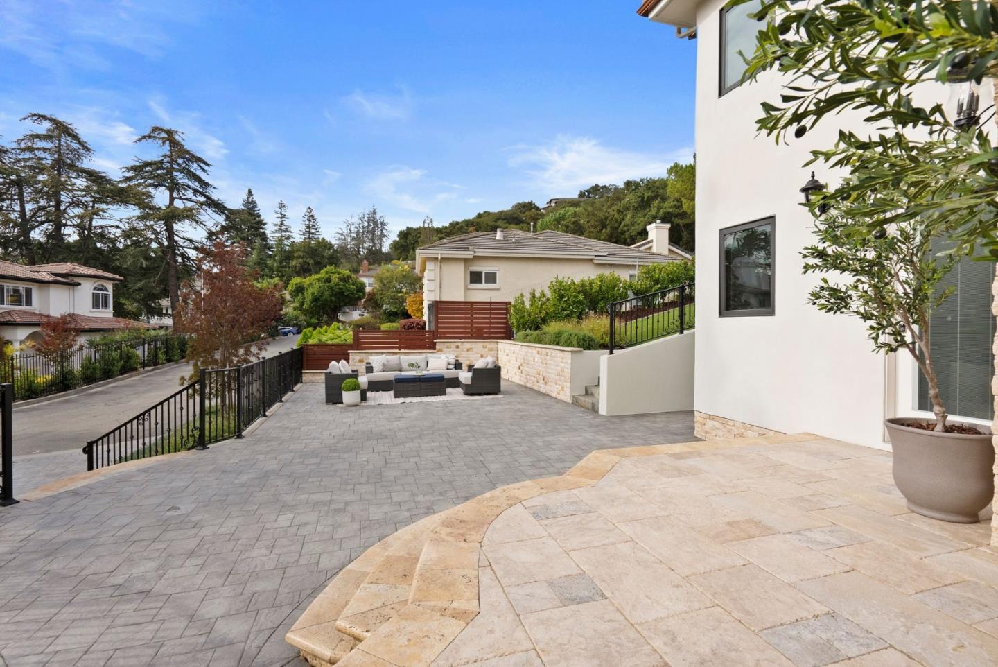 10885 Miramonte Road Cupertino, CA 95014 - Photo 81 of 100 a view of a patio with a patio