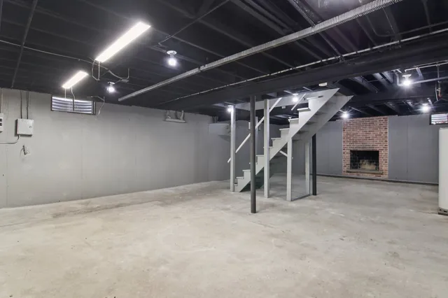 a view of empty room