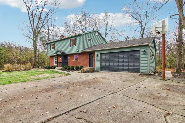a house with a outdoor space