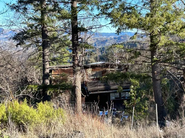 a view of street with sitting area