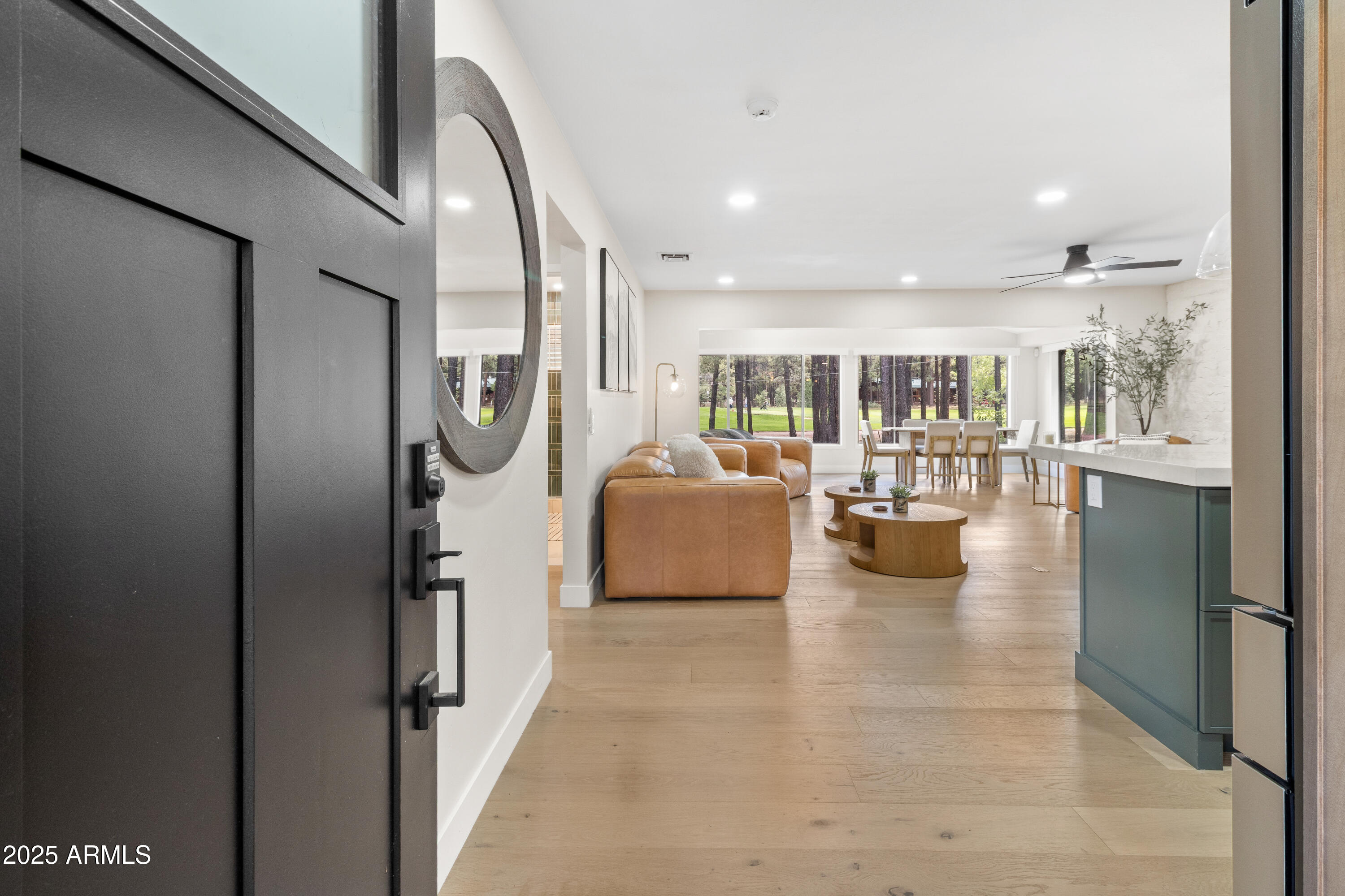 7451 Buck Springs Road Pinetop, AZ 85935 - Photo 8 of 35 a living room with furniture and a large window