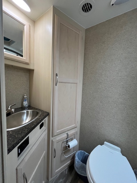 2795 East 28th Road Marseilles, IL 61341 - Photo 22 of 62 a bathroom with a sink and a toilet