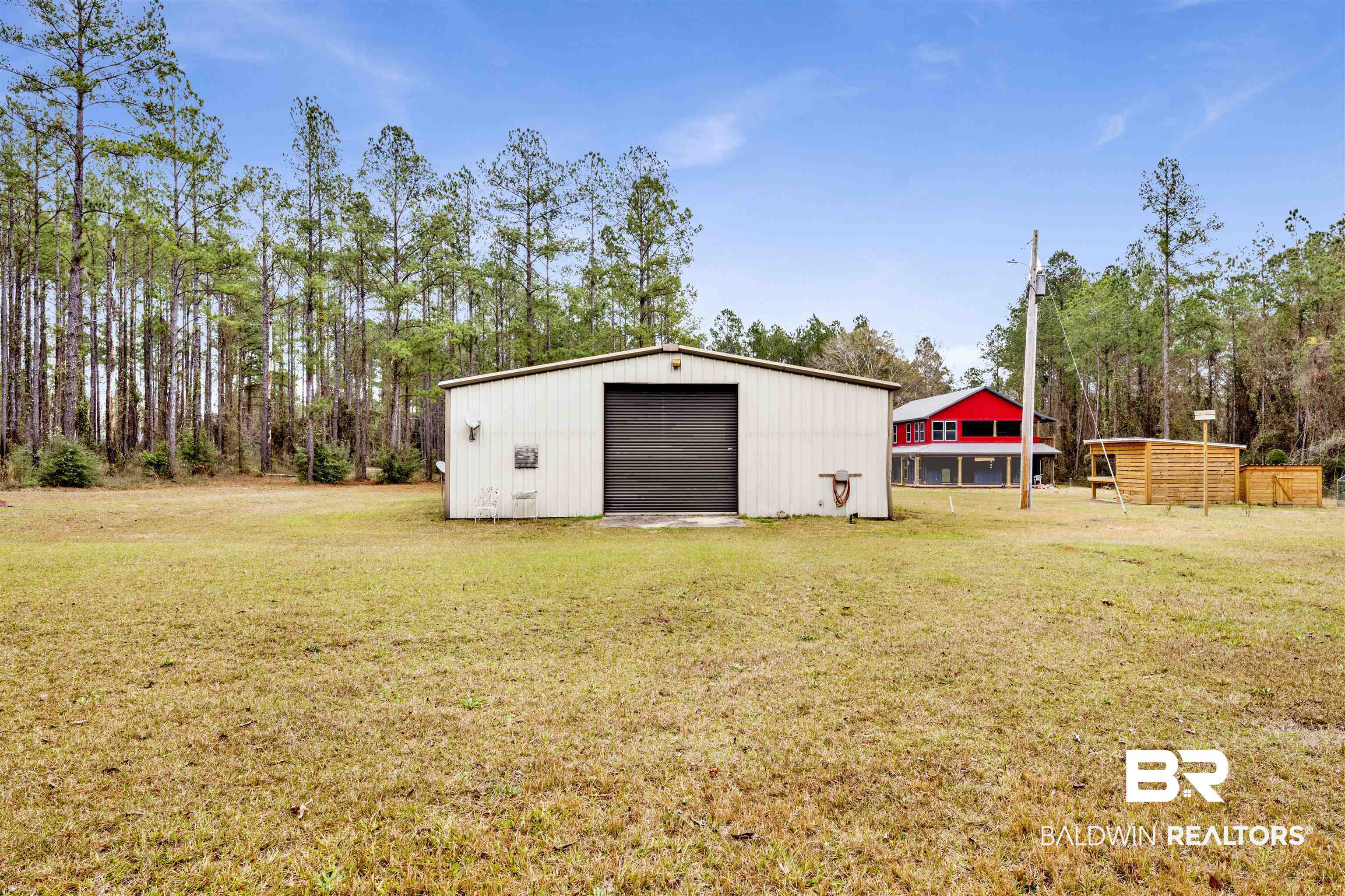 36397 Alexandria Trail Stapleton, AL 36578 - Photo 53 of 65 View of pole building with a yard