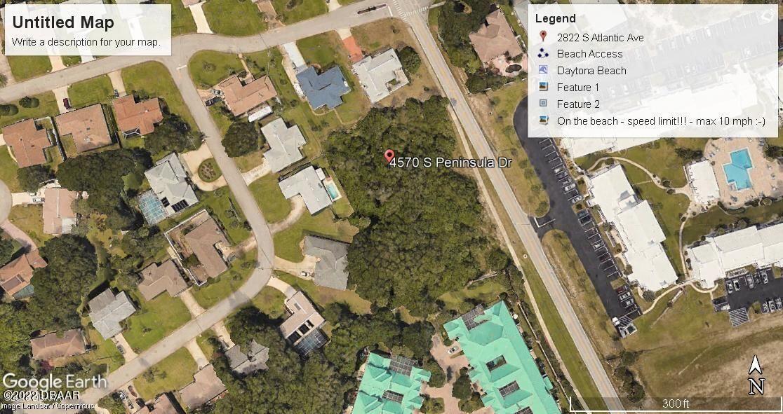 4570 South Peninsula Drive Ponce Inlet, FL 32127 - Photo 6 of 7 Vacant Land from above