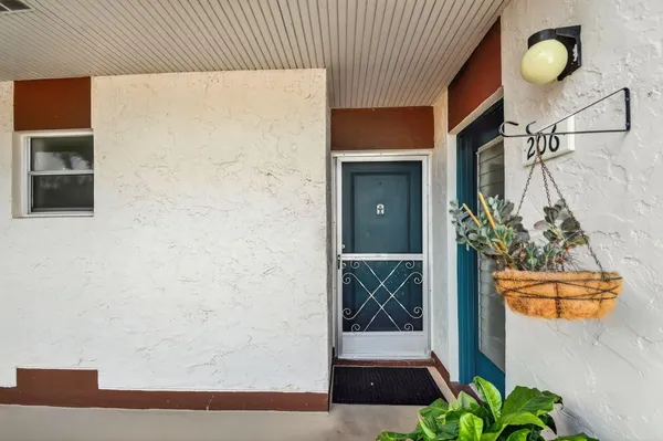 a view of a entryway