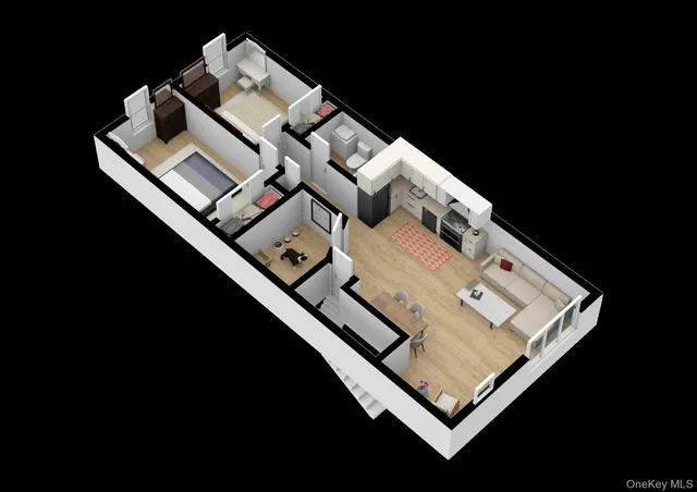 $2,755 | 3-44 Beach 87th Street, Unit 2 | Hammels