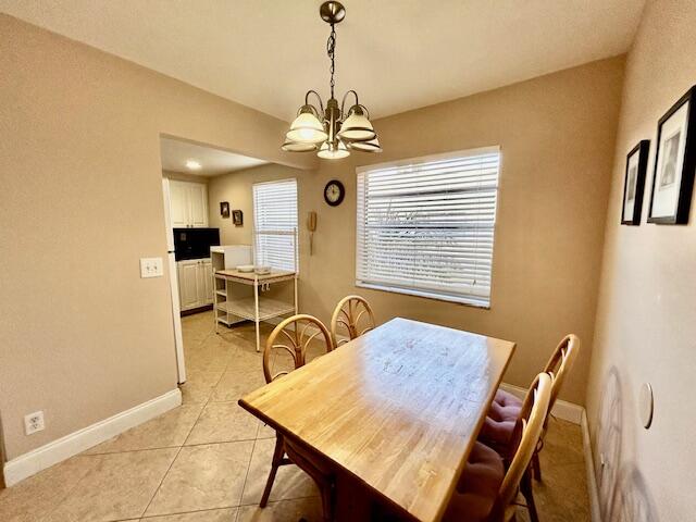 715 Normandy Lane Delray Beach, FL 33484 - Photo 8 of 43 a dining room with furniture and window