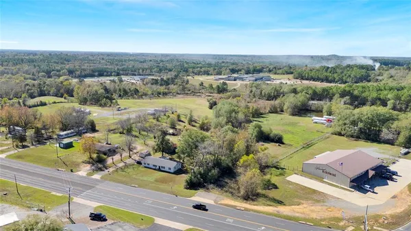 a view of city and ocean