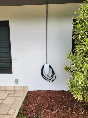 a view of entrance gate of the house