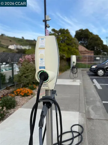 a front view of a building with lake view