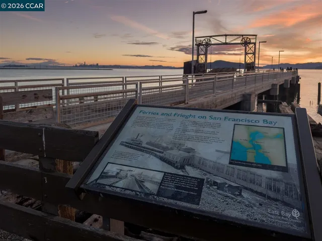 a view of a swimming pool and mountain