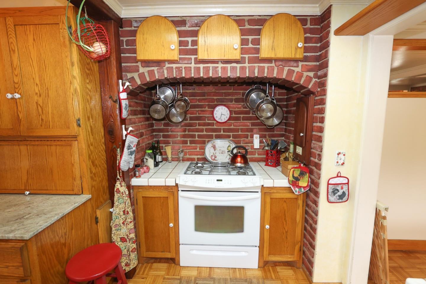 2007 Green Valley Road Watsonville, CA 95076 - Photo 14 of 52 a kitchen with a stove and a cabinet