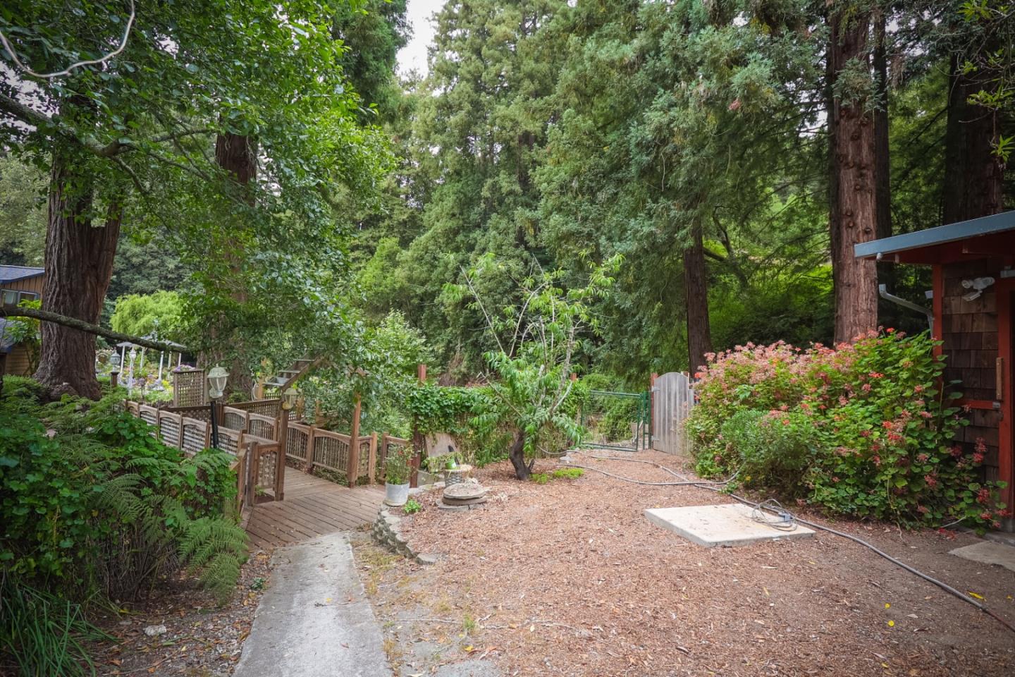 2007 Green Valley Road Watsonville, CA 95076 - Photo 29 of 52 a view of a street with potted plants and large trees